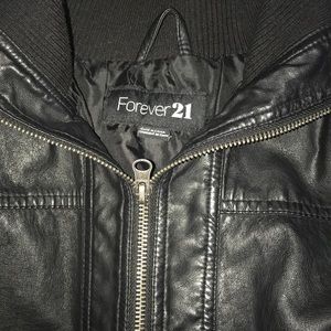Forever 21 Jackets & Coats - Black leather jacket Forever 21 Jackets & Coats - Black leather jacket